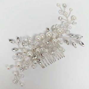 NEW Pearl, Crystal, & Rhinestone Bridal Hair Comb